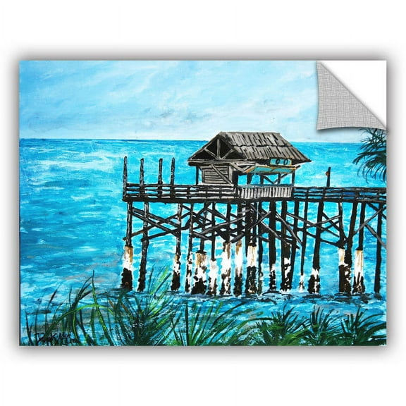 ArtAppealz Derek Mccrea "Pier" Removable Wall Art