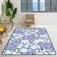 thumbnail image 3 of Coolnut Area Rug Cute Elephants on Background with Stars Nursery Rug Floor Mat Kids Playing Mat 7' x 5' (80 x 58 in) for Living Room Bedroom, 3 of 6