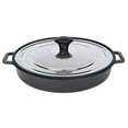 thumbnail image 6 of MASTERPAN Nonstick Stovetop Oven Grill Pan  Stainless Steel Lid, Black 12" (30cm), 6 of 11