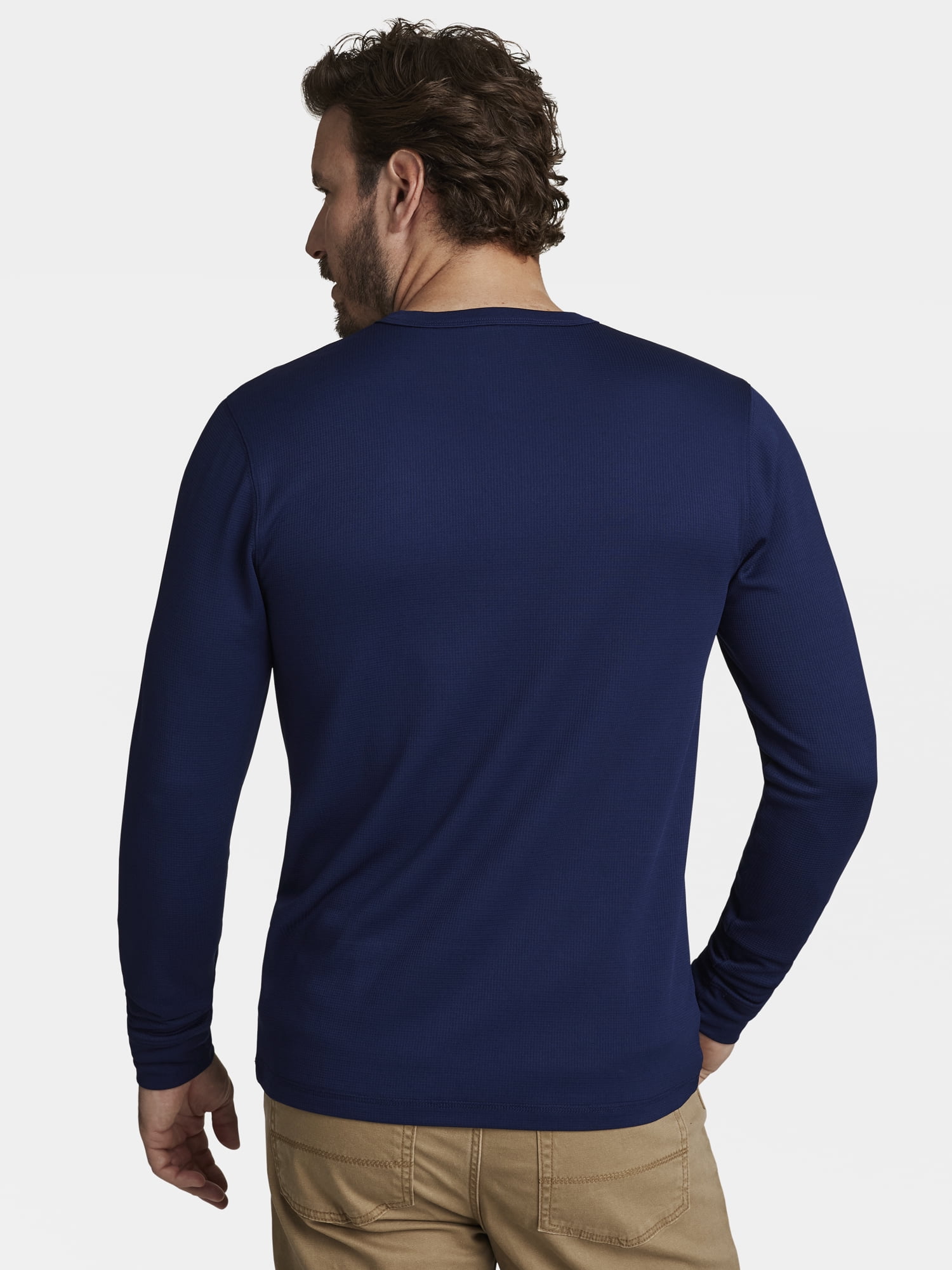 John Deere Men’s Warmth Shield™️ Long Sleeve Thermal Pocket Henley, Sizes S - 3XL