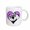 White, variant on 3drose, Panda Bear Heart Cartoon, 15oz Mug