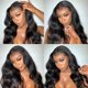 thumbnail image 2 of Hair Bundles Fridnae Hair Body Wave, 3 paquetes de 40 a 50 cm, 300 g, 2 of 7