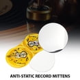 thumbnail image 4 of 2pcs Record Clip Lightweight Velvet LP Cleaning Pad, Easy to Use for LP Records, 4 of 7