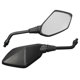 thumbnail image 3 of Espejo retrovisor universal para moto, ajustable y resistente, ideal para manubrios con tornillos de 10mm - Color negro y diseño ergonómico, 3 of 6