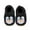 Black - Penguin, variant on Baby Boys Girls Shoes Non Slip Slipper Sneaker Soft Sole Moccasins Newborn Infant Toddler Elk Bear Cartoon First Walker Crib House Shoes