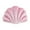 🔥 Pink_Hot#1410, variant on Seashell Decorative Velvet Throw Pillow | Soft Conch-Shaped Couch Cushion | Velvet Texture | White Blue Pink | 13.38x9.84 in | 1-Pack | Beach Theme Home Décor