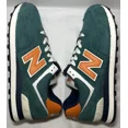 thumbnail image 3 of Size 9 - New Balance 574 Aqua Green Orange U574DI2 Men Classic, 3 of 6
