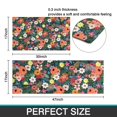 thumbnail image 7 of Pioneer Flower Floral Print Pattern Kitchen Rugs Sets Of 2,Anti Fatigue Kitchen Mat Rugs Non Slip Washable,Decorative Kitchen Floor Mats for Kitchen,Sink,Laundry,17"x30"+17"x47", 7 of 7