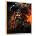 thumbnail image 2 of Designart "Fiery Courage Of Pirates And Corsairs I" Pirate Floater Framed Wall Art Prints, 2 of 5