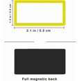 thumbnail image 3 of 36Pcs - Magnetic Dry Erase Labels Blank Name Tags Reusable Magnets 2.1" X 1.2", 3 of 5