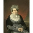 thumbnail image 3 of Cornelis Kruseman 15x18 Black Modern Framed Museum Art Print Titled - Mrs Brak-Haskenhoff (1818), 3 of 5
