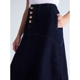 thumbnail image 4 of Scoop Women's and Women’s Plus Flare Midi Skirt, Sizes XS-4X, 4 of 6