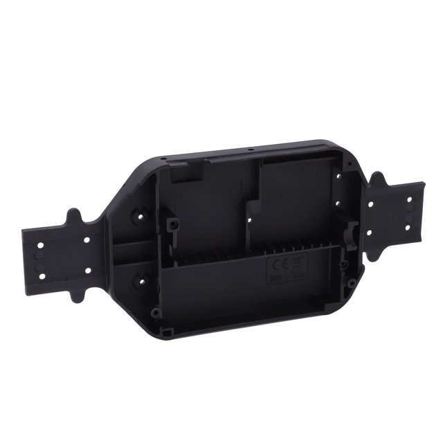 Chasis de coche RC, pieza de repuesto de chasis RC de plástico negro para vehículo todoterreno BONZAI 1/16 RC