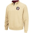 thumbnail image 2 of Men's Colosseum Gold Florida State Seminoles Tortugas Logo Quarter-Zip Jacket, 2 of 4