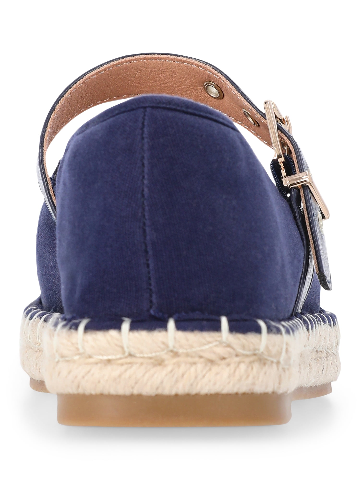 Time and Tru Women's Espadrille Mary Jane Flats
