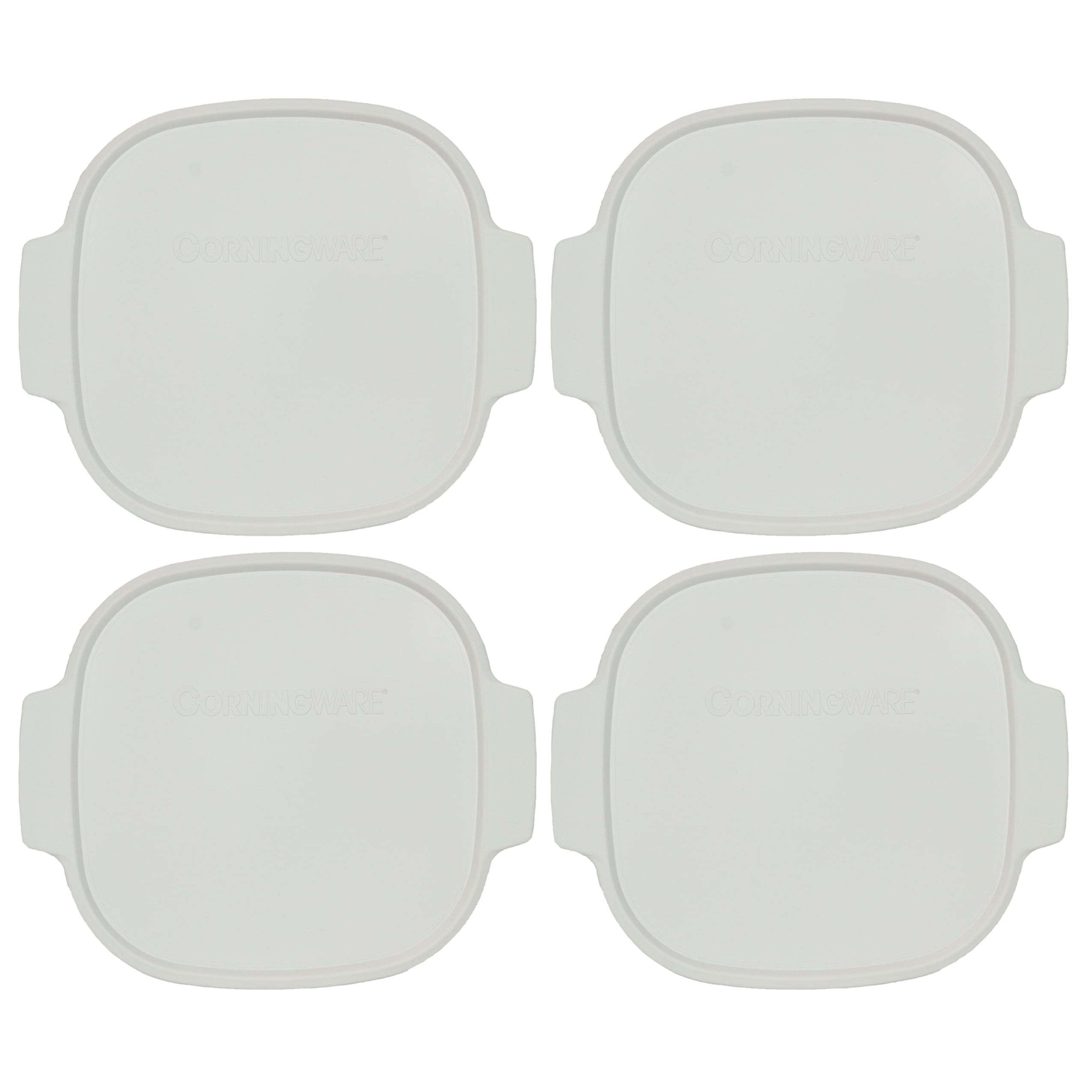 Corningware A12PC White Plastic Food Storage Replacement Lid with