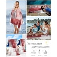 thumbnail image 5 of Red Grey Oil Painting Beach Towels Oversized Super Absorbent, Abstract Modern Street Smear Art Lightweight Bath Towel Quick Dry Sets For Bathroom/Pool/Rv Camping/Beach Play/Gym Room/Picnic 23"x47", 5 of 8