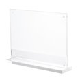 thumbnail image 1 of Support d'Étiquettes de Prix Transparent en Acrylique pour Billets (horizontal), 1 of 2