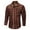 Coffee, variant on Men's 2025 Fall Plaid Shacket - Long Sleeve Button Down Jacket, Comfy Lined Flannel Shirt Coat with Pockets