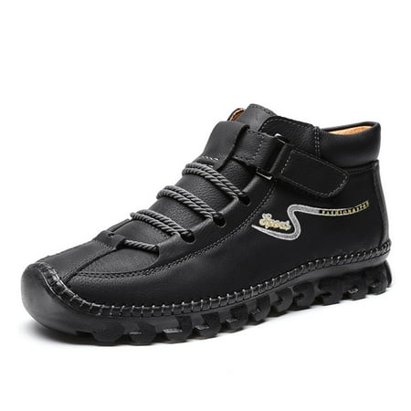 

Men‘s Fashion Wear-resistant Non-slip Stitch Handmade Ankle Boots Outdoor Shoes For Hiking Trekking Climbing