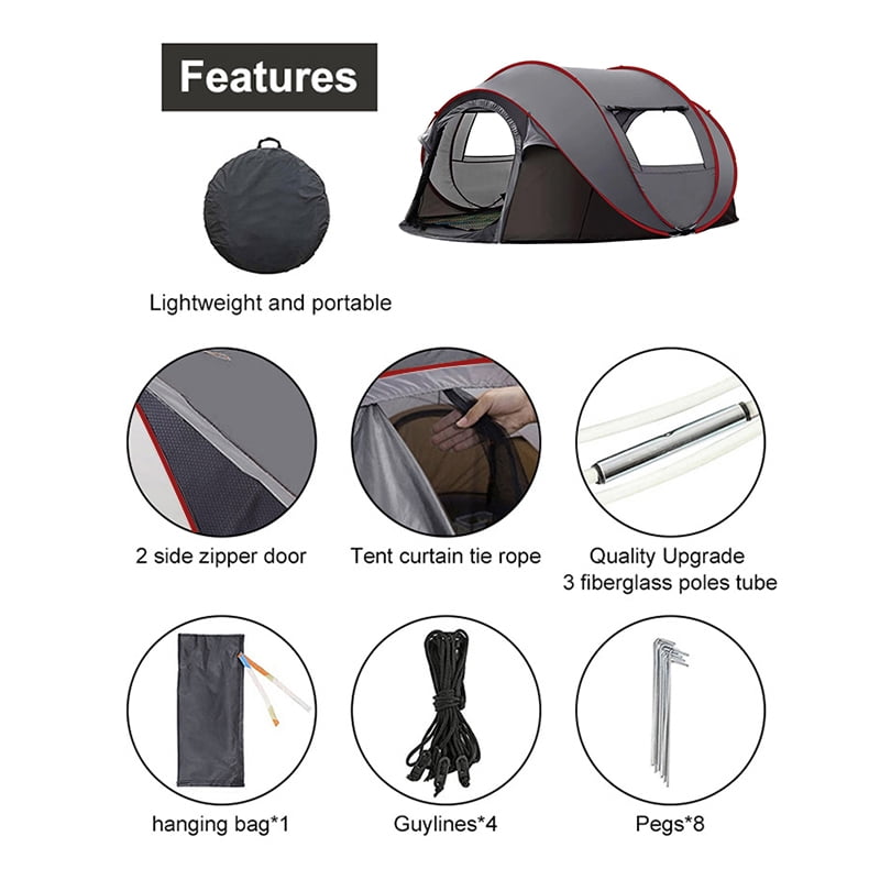 Instant tent 3 person discount