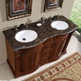 thumbnail image 2 of Silkroad Exclusive  Granite Top 55-inch Double Sink Vanity Cabinet, 2 of 3