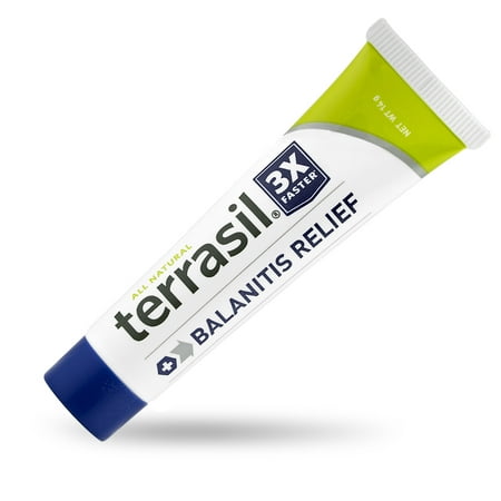 Terrasil® Balanitis Relief with All-Natural Activated Minerals® Soothes, Protects and Relieves Skin (14gm tube