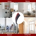 thumbnail image 4 of Door Draft Stopper Under Door Sweep for Bottom of Door Weather Stripping Noise Light Stopper Garage Window Gap Blocker Cold Air Insulation Door Seal Strip Strong Adhesive Black 39.4x1.9inch, 4 of 6