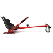 All In One Hover Cart Attachment For Hoverboard - Transform your Hoverboard into a Go Kart with Hovercart - Red