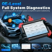 XTOOL D7 V2.0 Bi-Directional Scan Tool, Ai-Assisted OBD2 Scanner Car Code Reader with ECU Cod-ing, Full System Scan, 36+ Services