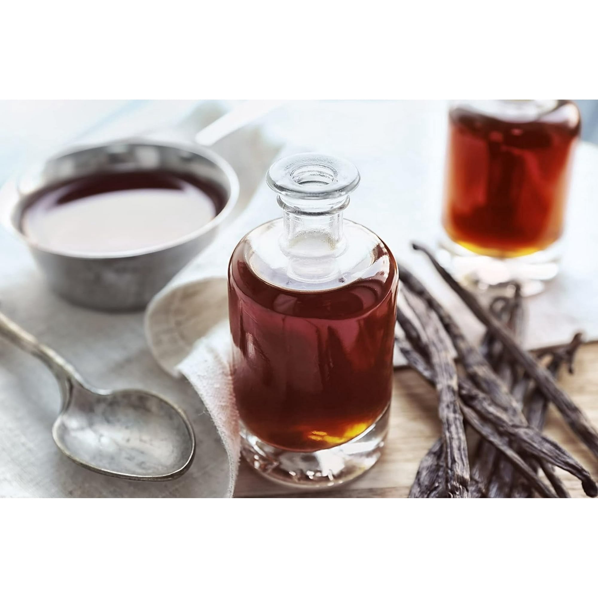 Organic Vanilla Extract - Made with Madagascar Vanilla Beans – For Baking, Desserts, Home Cooking and Chefs - 10 GALLONS