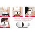thumbnail image 3 of Portable Abdominal Weight Loss Belt, Wireless Electric Massage Machine, 4 Vibration Massage Modes, Suitable for Both Men and Women, Without Plug in (Gray White), 3 of 9