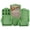 Green Marble, variant on Bakken- Swiss 6-Piece Nonstick Gray Marble Coated Bakeware Set - Professional Quality Carbon Steel Pans with Silicone Handles - Ideal for Oven, Refrigerator, Freezer - Dishwasher Safe