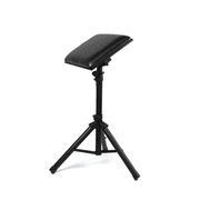 Atlas Adjustable Arm Rest & Tray – Professional Tattoo Arm Stand and Workstation, 2-in-1 Metal Tray with Synthetic Leather Cushion, 30–47 Height Adjustable, Durable Studio Equipment