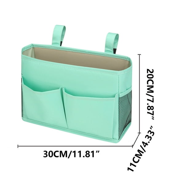 Dorm Room Essentials Organizer Storage For Bedside Table Bag With Large Capacity Bedhead Storage Bag Dormitory Upper Bunk Storage Bag Mobile Phone Hanging Bag The Bed