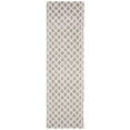 thumbnail image 3 of SAFAVIEH Natura Zharko Geometric Braided Runner Rug, Ivory/Beige, 2'3" x 8', 3 of 9