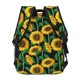 thumbnail image 4 of Disketp Sunflower 1 Mochila Estampada para Hombre y Mujer – Mochila Ligera Clásica con Múltiples Bolsillos para Universidad, Trabajo y Viajes-One Size, 4 of 5