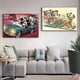 thumbnail image 2 of Disney Cartoon Canvas Painting Mickey Minnie Posters and Mickey Mouse Prints Graffiti Minimalist Wall Art Pictures Home DecorA2 42x60cm Unframed Gao Jinjia LED, 2 of 2