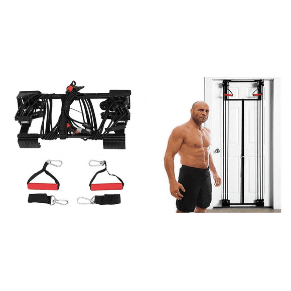 Multi Function Home Gym Door Gym Pull Up Bar Body By Jake Tower 200 Exercise Workout System w DVD, Chart, Guide