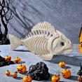 thumbnail image 4 of Dserhfy Halloween Animal Skeletons Dog Bat Frog Scorpion Spider Snake Rat Bone Skeletons for Halloween Party Haunted House Graveyard Scene Decoration, 4 of 8