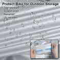 thumbnail image 3 of Active Mind Ltd Durable 2 Pack Universal Waterproof Bike Covers for Outdoor Storage, Heavy-Duty All-Weather Bicycle Covers for eBike, Mountain/Road Bikes, Motorcycles, UV-Resistant with Storage Pouch, 3 of 7