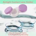 thumbnail image 4 of 12PCS Colorful Contact Lens Case, Immersion Kit, Leak-Proof Packaging, Suitable for Outdoor Mini Case Screw Top, 4 of 6