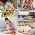 thumbnail image 4 of (Natural, 1)Breakfast Tray, Bamboo Meal Tray, Large Serving Tray, 4 of 4