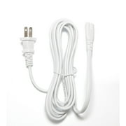 [UL Listed] OMNIHIL White 10 Feet Long AC Power Cord Compatible with Peachtree Audio deepblue3 Music System