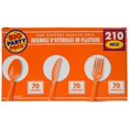 thumbnail image 3 of Orange Cutlery Set (210 Count), 3 of 4