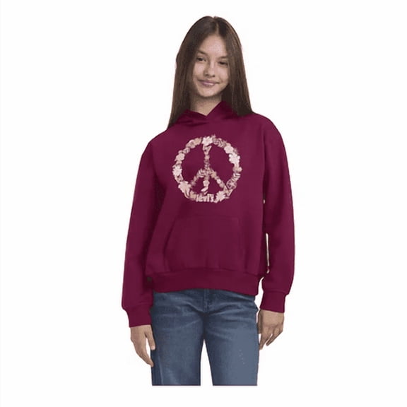 Levi's Girl's Large Raspberry Radiance Fleece Hoodie