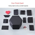 thumbnail image 3 of Caja De Explosión Negra Caja De Regalo De Explosión Creativa Álbum De Fotos De Bricolaje Caja Sorpresa Caja De Regalo De Polígono Exquisito Para Regalo De Aniversario De San Valentín seitruly HA027329-04, 3 of 7