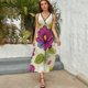 thumbnail image 5 of Floral Vestido Sin Mangas , Vestidos De Lujo Para Ocasiones Oficiales, 5 of 5