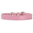 thumbnail image 1 of Faux Leather Collar Metal Buckle Pet Collar Adjustable Pet Collar for Small Dogs, 1 of 10