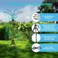 thumbnail image 4 of GokeLQ 64in Outdoor Mister for Patio Cooling, Mist System with 6 Nozzles, 4-Way Water Mister, Portable Mister for Yard Pool Plant BBQ Kids Play, 4 of 9